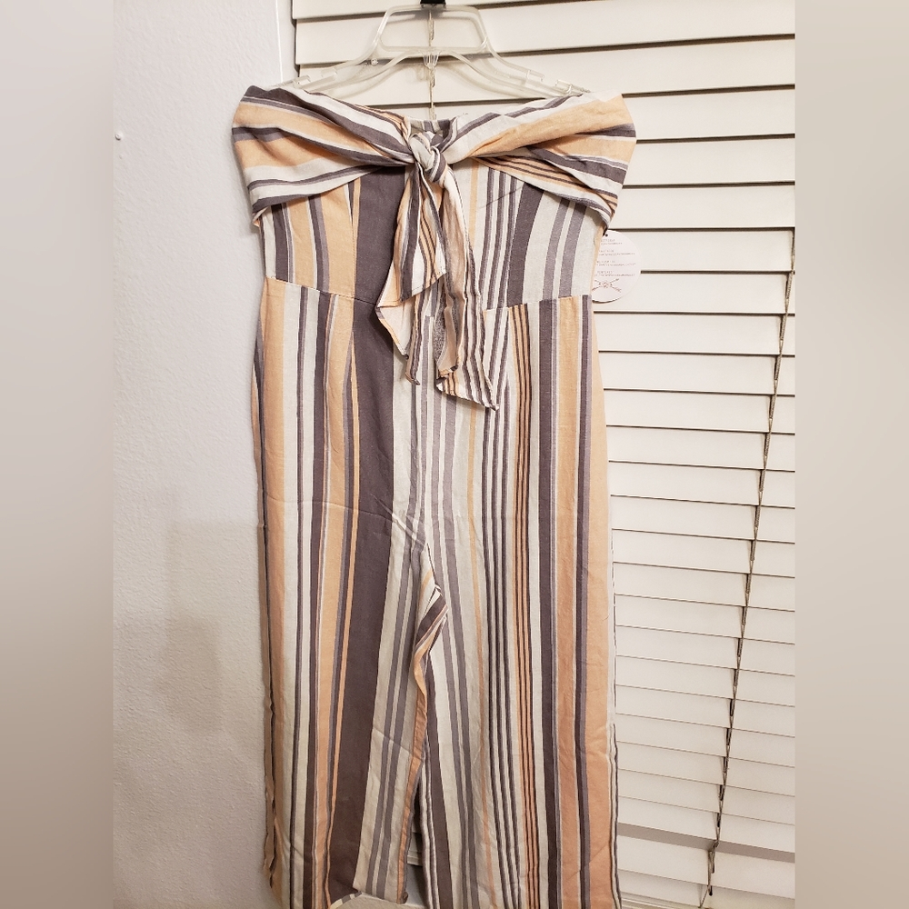 NEW Striped Jumpsuit